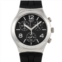 Swatch noir de bienne chronograph black watch ycs116