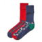 Happy Socks 2pk wool-blend holiday cozy socks gift set