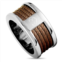 Charriol forever stainless steel and bronze pvd cable band ring