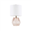 Home Outfitters pink table lamp, great for bedroom, living room, transitional