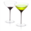 JoyJolt black swan crystal martini glasses - 10.5 oz - set of 2