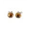 David yurman chatelaine citrine earrings in sterling silver