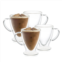 JoyJolt declan irish double wall coffee glasses - 10 oz - set of 4
