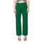 Proenza Schouler White Label washed denim cropped stovepipe jeans in spring green