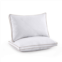 Puredown peace nest 2pcs 5% grey goose down feather pillow gusset bed pillows