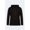 Luchiano Visconti black knit hooded button sportcoat
