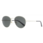 Smith unisex oval sunglasses prep yb7ir silver/black 53mm