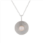 Splendid Pearls 14k white gold pearl pendant