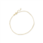 RS Pure ross-simons italian 14kt yellow gold station bar anklet