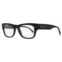 Victoria womens rectangular eyeglasses vs5014 001 black 51mm