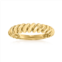 Canaria Fine Jewelry canaria 10kt yellow gold shrimp ring