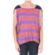 Elizabeth and James space sky womens knit hi-low pullover top