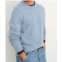 Alex Mill pilly cable crewneck in heather sky