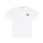 Comme Des Garcon white heart t-shirt