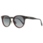 Omega unisex round sunglasses om0020h 01d black/red 52mm