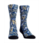Womens Rock Em Socks Navy Midshipmen Logo Sketch Crew Socks