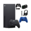 Xbox Series X 1TB Console with Extra Blue Controller Accessories Kit