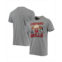 Homage Mens Heathered Gray Chicago Bulls NBA x Rugrats Tri-Blend T-shirt