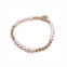 Bowood Lane Non-Tarnishing Gold filled 5mm Gold Ball and Freshwater Pearl Stretch Bracelet
