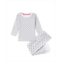 Malabar Baby GOTS Certified Organic Cotton Knit 2 Piece Pajama Set For Child Miami (Size 6Y) Girls