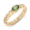 Audrey by Aurate Green Tourmaline Chain Link Ring (1/2 ct. t.w.) in Gold Vermeil