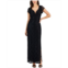 Connected Womens Sequined-Lace Maxi Dress