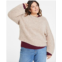 On 34th Plus Size Marled Boucle Sweater