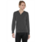 JENNIE LIU Womens 100% Pure Cashmere Long Sleeve Zip Hoodie Cardigan Sweater