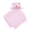 3 Stories Trading Baby Girl Knit Bear Security Blanket