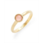 Brook & york 14K Gold Plated Nola Rose Quartz Gemstone Ring