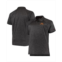 Colosseum Mens Heathered Black Minnesota Golden Gophers Big and Tall Down Swing Polo Shirt