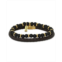 Hickey Freeman Roll-Braided Genuine Leather Bracelet 2 Piece Set