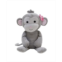 Bedtime Originals Pinkie Gray/Pink Plush Monkey Stuffed Animal - Cupcake