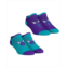 Rock Em Womens Socks Charlotte Hornets Core Team 2-Pack Low Cut Ankle Sock Set