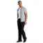 Haggar Mens Premium Comfort Stretch Classic-Fit Solid Flat Front Dress Pants