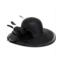 Bellissima Millinery Collection Womens Sheer Ruffled Brim Dressy Hat