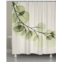 Laural Home Green Leaves Shower Curtain