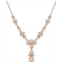 Givenchy Gold-Tone Crystal Lariat Necklace 16 + 3 extender