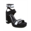 Juicy Couture Womens Glisten Platform Heel Sandal