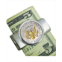 American Coin Treasures Mens Presidential Seal Selectively Gold Layered Coin Money Clip