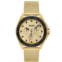 HUGO Mens Fresh Ionic Thin Gold-Tone Steel Bracelet Watch 44mm