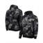 The Wild Collective Mens Black Green Bay Packers Camo Pullover Hoodie