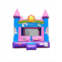 Pogo Bounce House Premium Inflatable Bounce House (Without Blower) - 13 x 12 x 14.5 Foot - Pink Smiley Castle Crossover Inflatable Bouncy House Jumper Unit for Kids