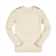Hope & Henry Boys Organic Crew Neck Cable Sweater with Suede Detail Infant