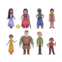 Wish Disneys the Teens Pack of 8 Posable Mini Dolls Star Figures