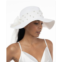Bellissima Millinery Collection Womens Rhinestone Bow Panama Hat