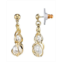 2028 Gold-Tone Simulated Pearl Drop Earrings