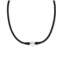 EFFY Collection EFFY Cultured Freshwater Pearl (11mm) Black Silicone 14 Choker Necklace (Also available in Light Blue Turquoise or Pink)