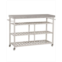 Hillsdale Kennon Kitchen Cart with Grayscale Granite Top