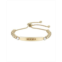 Unwritten Gold Flash Plated Mama Bar and Bead Bolo Bracelet